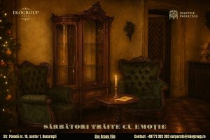 Crăciunul în România: Eleganța și Tradițiile din Anii ’30 la Eko Group Vila